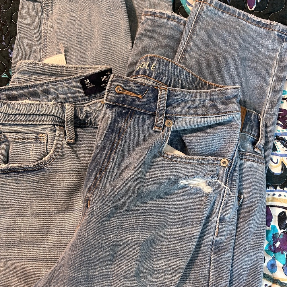 Like new pairs of jeans!AE and Hollister